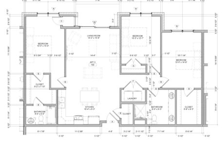 Northern Commons Apartments in Aberdeen SD for Rent - 3 bedroom floor plan